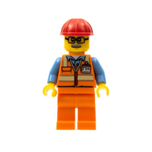 LEGO City Construction Worker Minifig
