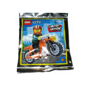 LEGO City Detective on Motorcycle Minifig Polybag