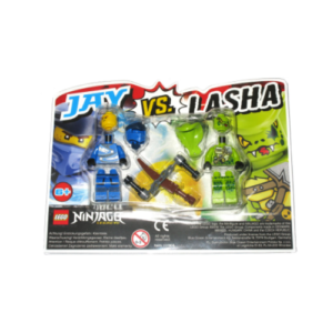 LEGO Ninjago ‘Jay vs Lasha’ Minifig Blister Pack