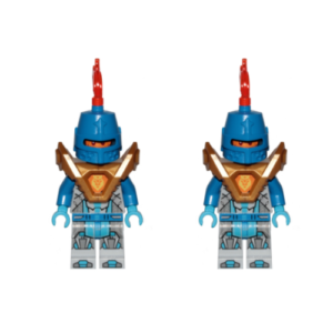 2 LEGO Nexo Knights Solider Minifigs