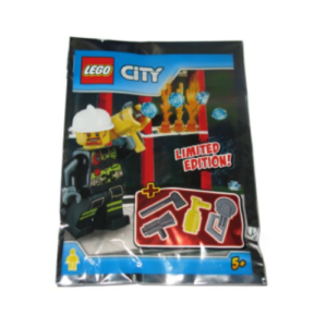 LEGO City Fireman Polybag – with Accessories