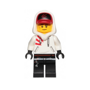 LEGO Hidden Side ‘Jack Davis’ Minifig (in White Hoodie)