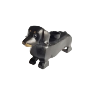 LEGO Black Dachshund ‘Weiner Dog’ Minifig