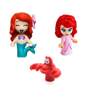The Little Mermaid LEGO Bundle – Micro Doll and Sebastian