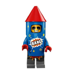LEGO Fireworks Suit Guy Minifig