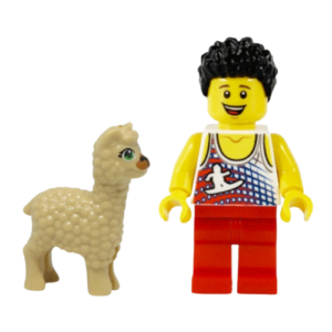 ‘Lee with His Pet Llama’ Minifig Bundle
