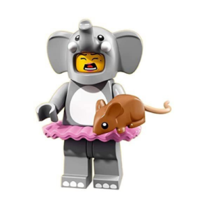 LEGO Elephant Suit Minifig with Mouse