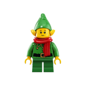 LEGO Green Christmas Elf in Scarf