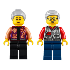 LEGO Story of Nian Grandparents Minifigs
