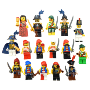 3 Mystery LEGO Pirate Minifigs