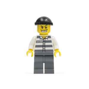 LEGO City Prisoner Minifig