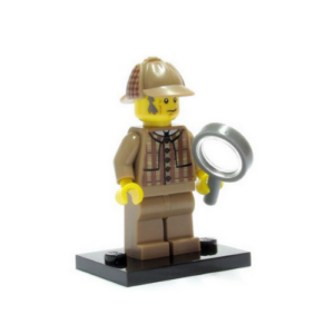LEGO Series 5 Detective Minifig (Complete with Stand)