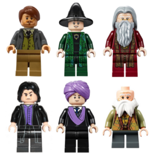 Pack of 6 LEGO Harry Potter Professors