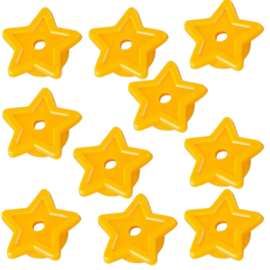Pack of 10 LEGO Star Pieces