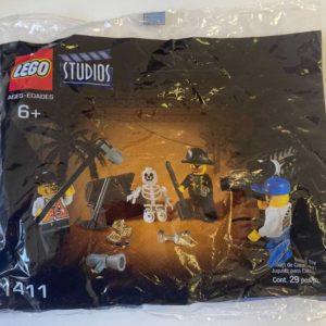 Rare 2001 LEGO Studio Promotional Polybag – with 4 Minifigs (NEW Sealed!)