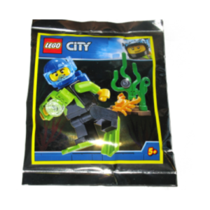 LEGO City Underwater Scuba Diver Minifig Polybag