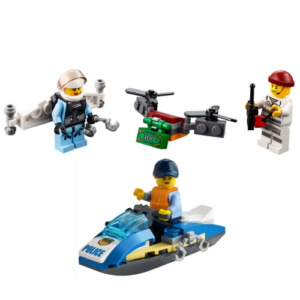 Pack of 2 LEGO Police Polybags (Drone, Jet Pack and Jet Ski)