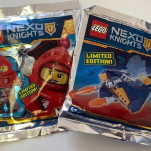 2 LEGO Nexo Knight Polybags – Macy and Limited Edition Pack