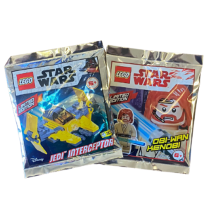 LEGO Star Wars Obi-Wan Kenobi and Jedi Interceptor Polybags