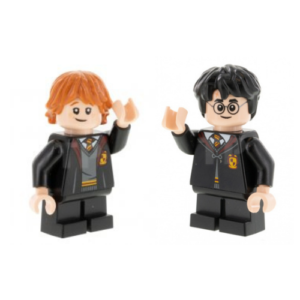 LEGO Harry Potter Ron and Harry Minifigs