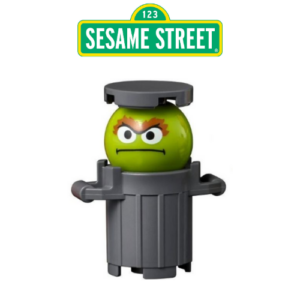 LEGO Sesame Street ‘Oscar the Grouch’ Minifig