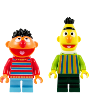 LEGO Sesame Street ‘Bert and Ernie’ Minifigs