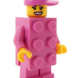 LEGO “Pinky Brickerton’ Minifig