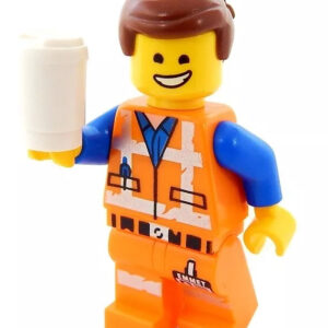LEGO Emmet with Overpriced Coffee