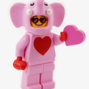 Rare LEGO Love Elephant Minifig with heart