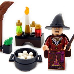 LEGO Witch Minifig with Cauldron Bundle