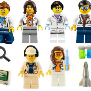 2-Pack of Mystery LEGO Scientist Minifigs
