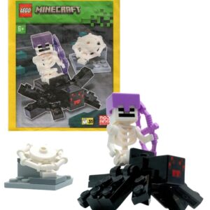 LEGO Minecraft Spider Jockey Set