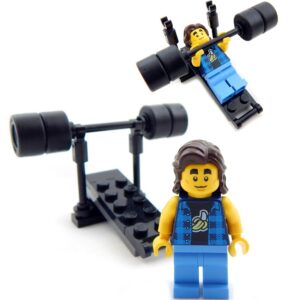 LEGO “Bryce” with his Benchpress