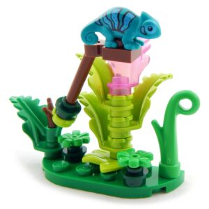 LEGO “Waldo” the Chameleon in Nature