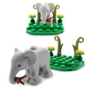 LEGO “Jellybean” the Baby Elephant in Nature