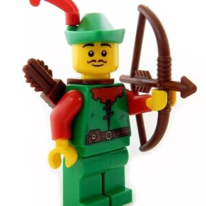 LEGO Forestman with bow and arrow