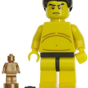 LEGO Minifigures Series 3 Sumo Wrestler with trophy and stand
