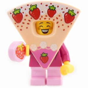 LEGO Strawberry Cake Costume Girl