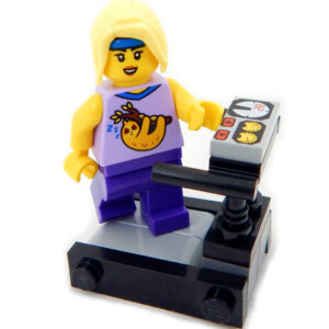 LEGO “Not-So-Fast Nancy” on a Treadmill