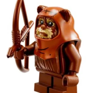 LEGO Ewok “Wicket” Minifig with Bow and Arrow
