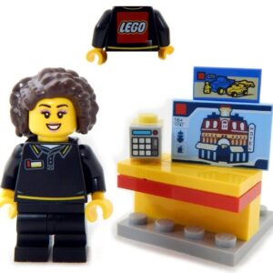LEGO Store Employee “Darva” and Checkout Stand