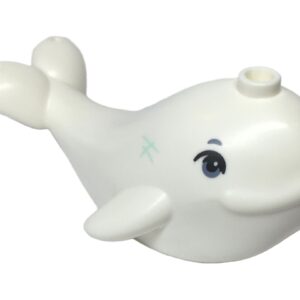 White LEGO Whale