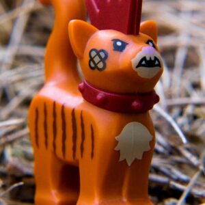 LEGO “Scarfield” the Cat