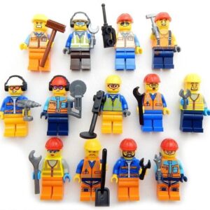 3-Pack of Mystery LEGO Construction Workers