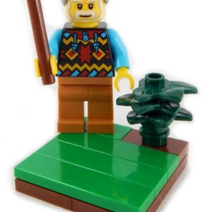 LEGO Grandpa “Stay Off My LAWN”