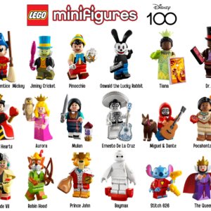 Mystery Disney 100 Series Minifig (includes stand)
