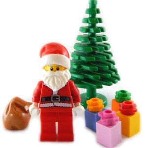 LEGO Santa Claus with Tree and Presents