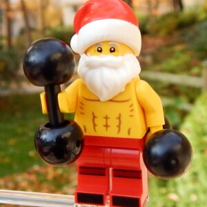 Santa Getting in Shape