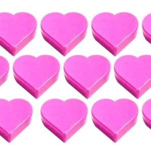 12-Pack of Pink LEGO Hearts