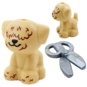 LEGO Scruffy Puppy with Grooming Shears